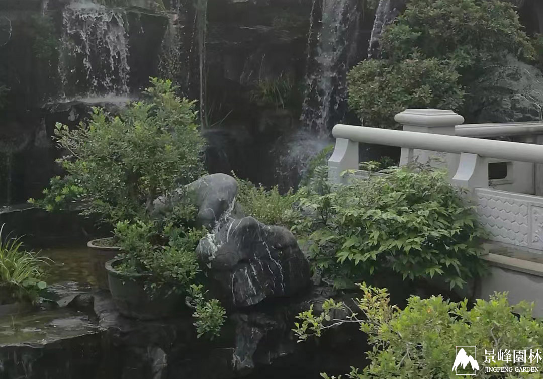 会所假山