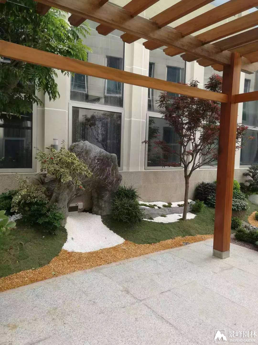 沙河高尔夫办公室阳台_2